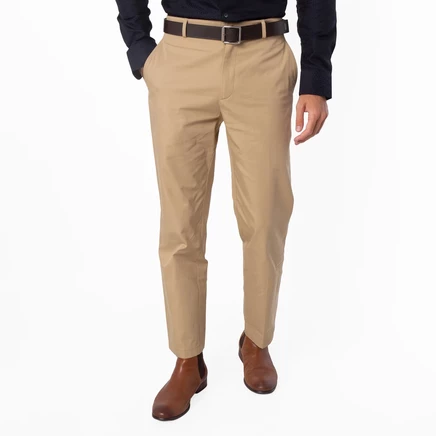 Мужские брюки Burberry EKD, хлопковые, бежевые