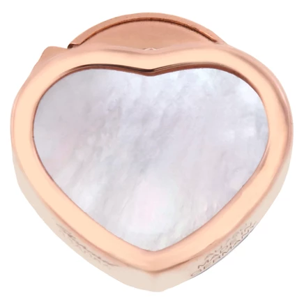 Женская серьга Chopard My Happy Hearts, розовое золото, перламутр