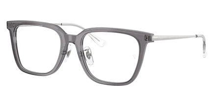 Унисекс-очки Ray Ban RX5442D, серо-прозрачные