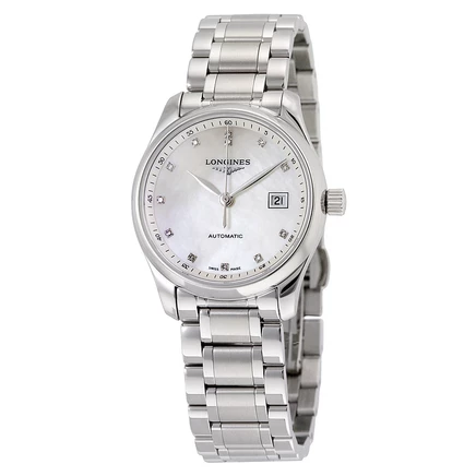 Женские часы Longines Master Collection L2.257, перламутровые