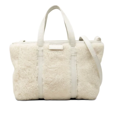 Женская сумка Balenciaga Barbes из овчины и кожи
