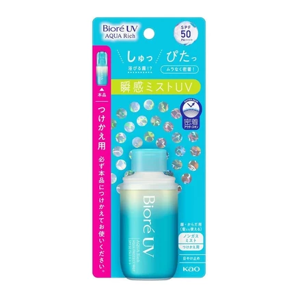 Сменный спрей Biore Aqua Rich SPF 50