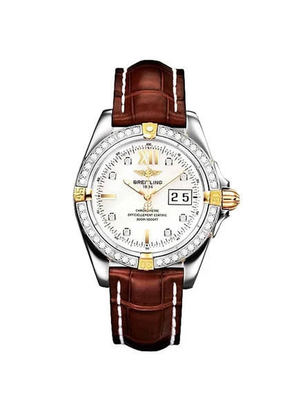 Унисекс часы Breitling B4935053/A594BRCD, белый перламутр