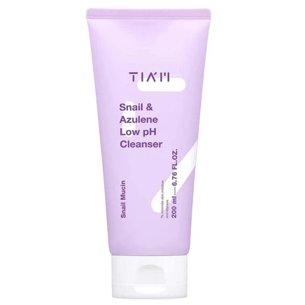 Гель для умывания TIAM Snail & Azulene, низкий pH