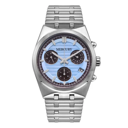 Мужские часы Mercury 492 MEC492-SS-9A, синие