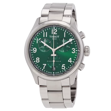 Мужские часы Tissot T116.417.11.092.00, зеленые