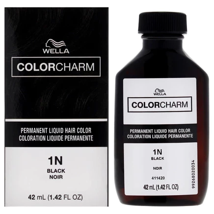 Краска Wella Color Charm, 42 мл, черная 1N 051