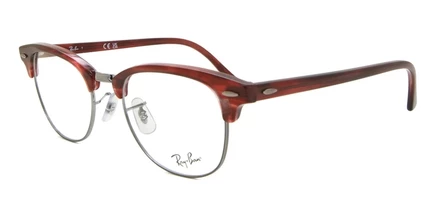 Мужские очки Ray-Ban RX5154, 51 мм, красные