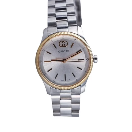 Женские часы Gucci G-Timeless YA1265070, серебристые