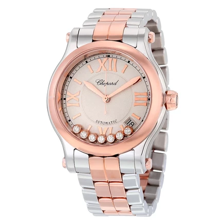 Женские часы Chopard Happy Sport 278559-6002, серебристые