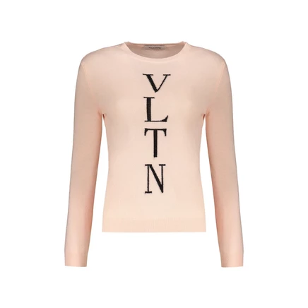 Женский свитер Valentino Garavani, шерстяной, розовый
