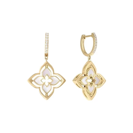 Женские серьги Roberto Coin 8883692AYERXP, желтое золото