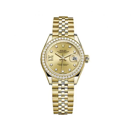 Женские часы Rolex Lady-Datejust 279138CRDJ, шампань