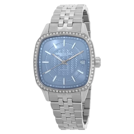 Женские часы Raymond Weil 2490-STS-50061, голубые