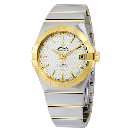 Мужские часы Omega 123.20.38.21.02.009, серебристые