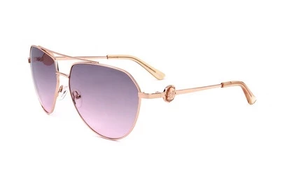 Женские очки Guess Factory GF6140, бордовые, розовое золото