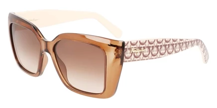 Женские солнцезащитные очки Ferragamo SF1042S, коричневые