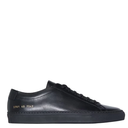 Женские кроссовки Common Projects Achilles, черные