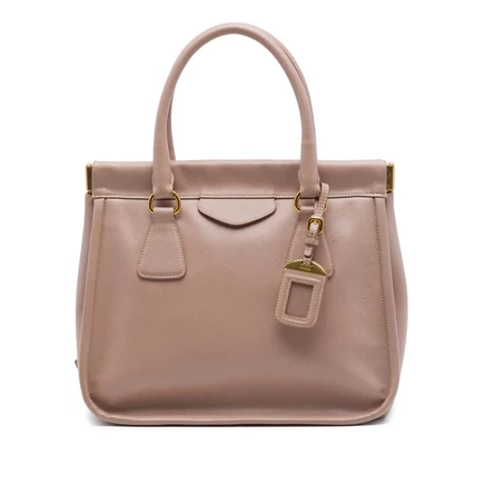 Женская сумка-тоут Prada Saffiano Lucido, б/у