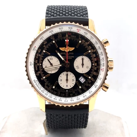 Мужские часы Breitling Navitimer RB0121 б/у, черные