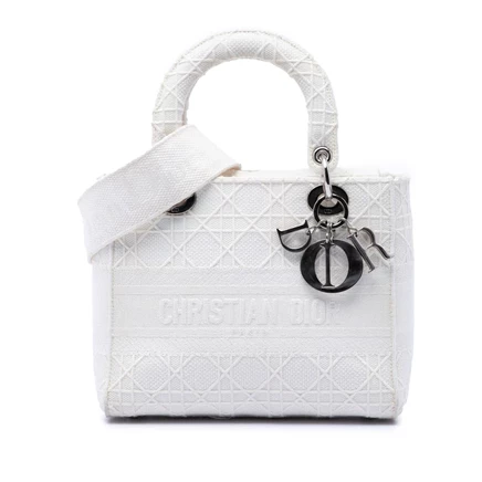 Женская сумка Dior Lady D-Lite Medium Cannage, б/у