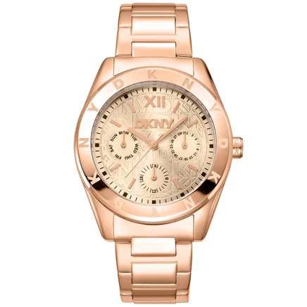 Женские часы DKNY DK1L015M0045, розово-золотистые
