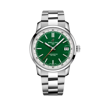 Мужские часы Breitling Top Time AB3113A71L1A1, зелёные