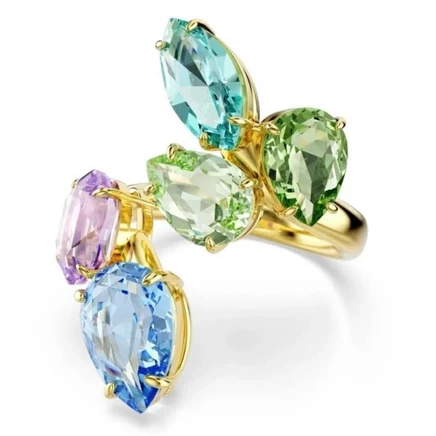 Женское разомкнутое кольцо Swarovski Gema