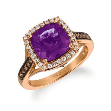 Женское кольцо Le Vian Grape Amethyst, 14K золото