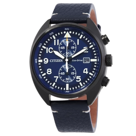 Мужские часы Citizen CA7048-08L, хронограф, синие