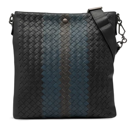 Унисекс-сумка Bottega Veneta Intrecciato, кожаная