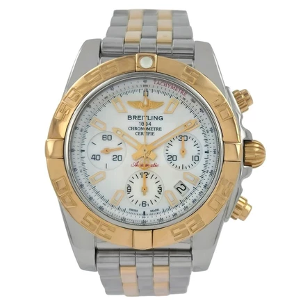 Мужские часы Breitling Chronomat CB0140, перламутровые