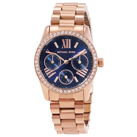 Женские часы Michael Kors MK4926, хронограф, синие