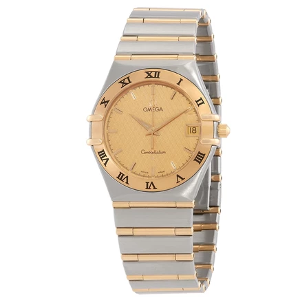 Мужские часы Omega Constellation 12121000, б/у, золотые