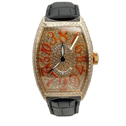 Женские часы Franck Muller Crazy Hours 5850, бриллиантовые