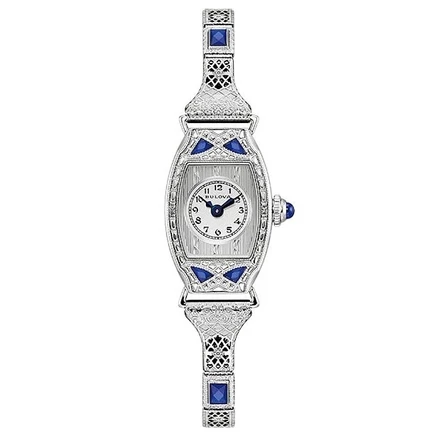 Женские часы Bulova 96L340, Miss America, серебристые