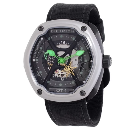 Мужские часы Dietrich OT-1, автоматические, черные