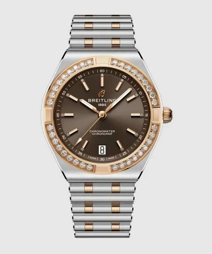 Женские часы Breitling Chronomat U10320591Q1U1, коричневые