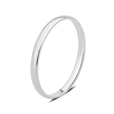 Женское кольцо DiamondMuse 2 мм, серебро