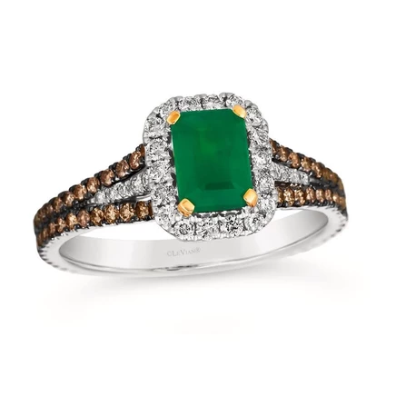 Женское кольцо Le Vian FRBU 1, двухцветное золото