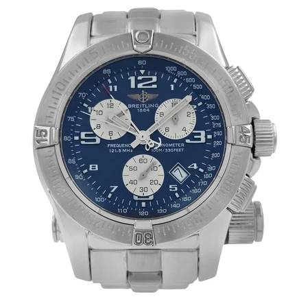 Мужские часы Breitling Emergency Mission A73321, синие