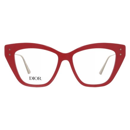 Женская оправа Dior CD50066I, бабочка, красная