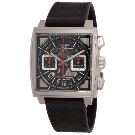 Мужские часы TAG Heuer Monaco CBL2183.FT6236, черные