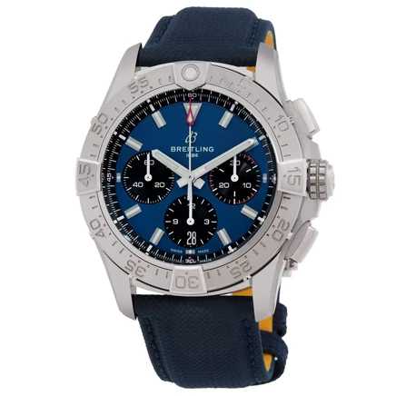 Мужские часы Breitling Avenger 42 AB0146101C1X1, синие