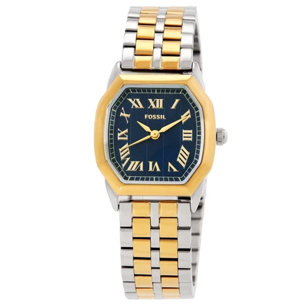 Женские часы Fossil Harlow ES5480, кварцевые, синие