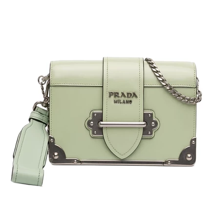 Женская сумка Prada Spazzolato Cahier через плечо