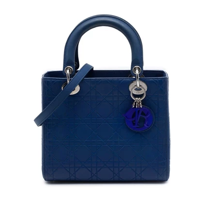 Женская сумка Dior Lady Dior Medium Cannage, подержанная