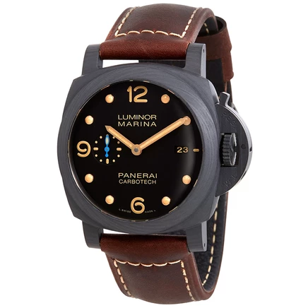Мужские часы Panerai PAM00661 Luminor 1950, черные