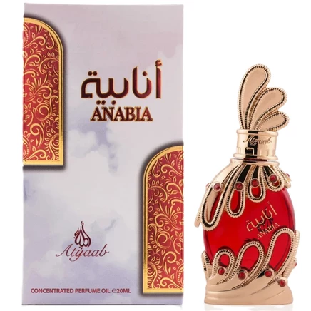 Унисекс-масляные духи Khadlaj Anabia Red, 21 мл