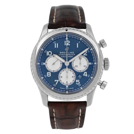 Мужские часы Breitling Navitimer 8 AB0117, синие